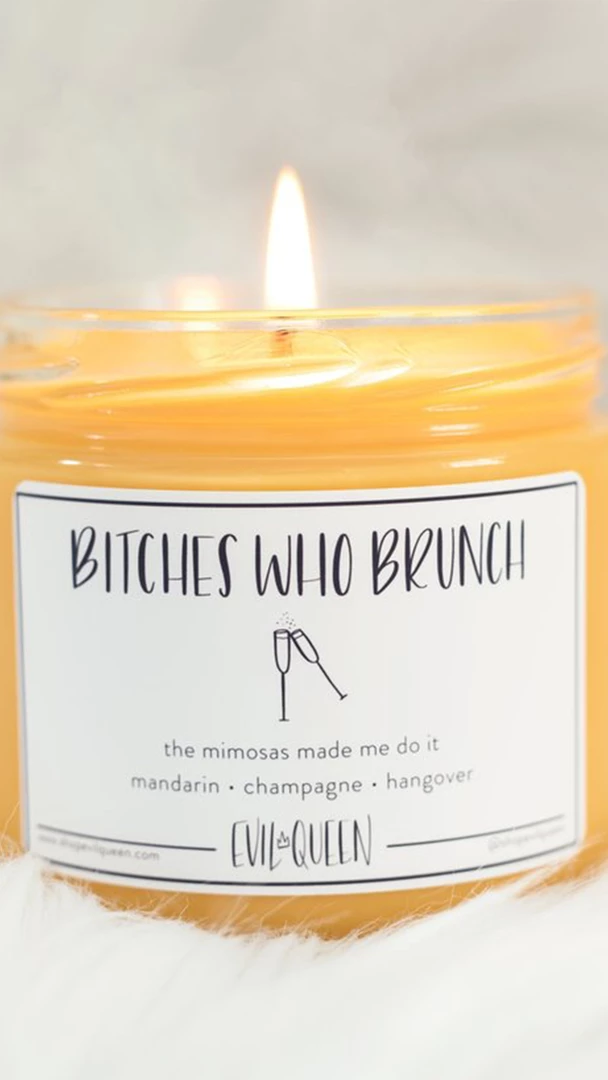 Evil Queen Bitches Who Brunch Candle NEW IN 1 Evil Queen Bitches Who Brunch Candle NEW IN