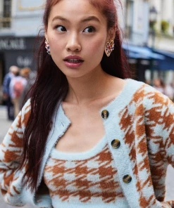 For Love And Lemons Cher Houndstooth Tank Clothing