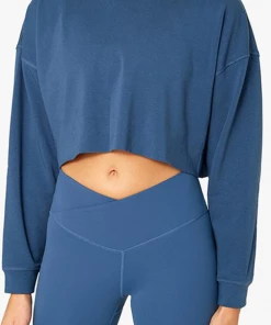 We Wore What NEW IN Cropped Sweatshirt