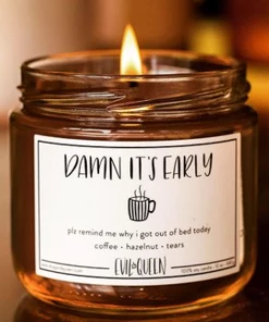Evil Queen Damn It's Early Candle