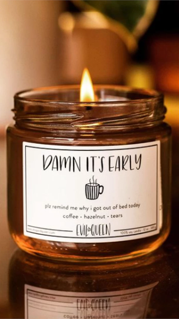 Evil Queen Damn It's Early Candle 1 Evil Queen Damn It's Early Candle