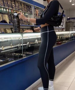 We Wore What NEW IN Corset Leggings