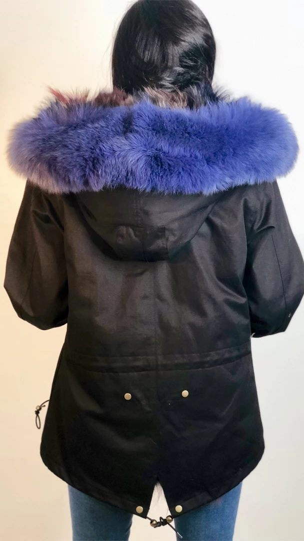 Ava & Kris Dani Parka Multi Fox Fur 2 Ava & Kris Dani Parka Multi Fox Fur
