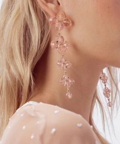 For Love And Lemons Dew Drops Beaded Earrings Accessories
