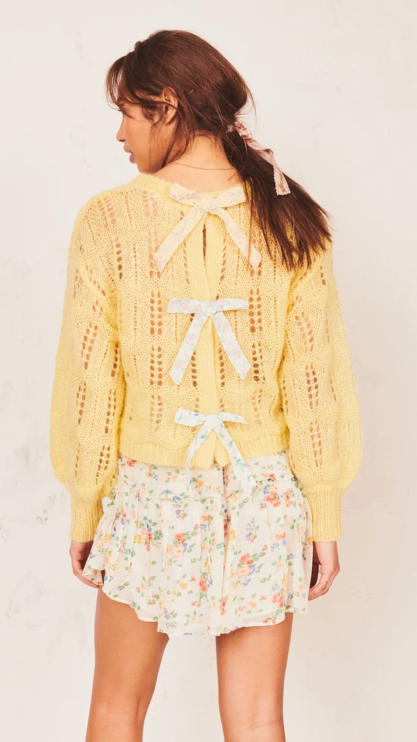 LoveShackFancy Eugenia Pullover 3 LoveShackFancy Eugenia Pullover