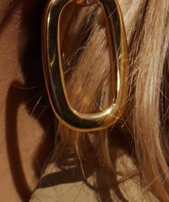 Luv AJ Evil Eye Knocker Hoops Accessories