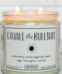 Evil Queen Exhale The Bullshit Candle NEW IN