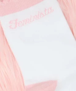 Made Au Gold Feminista Ruffle Sock