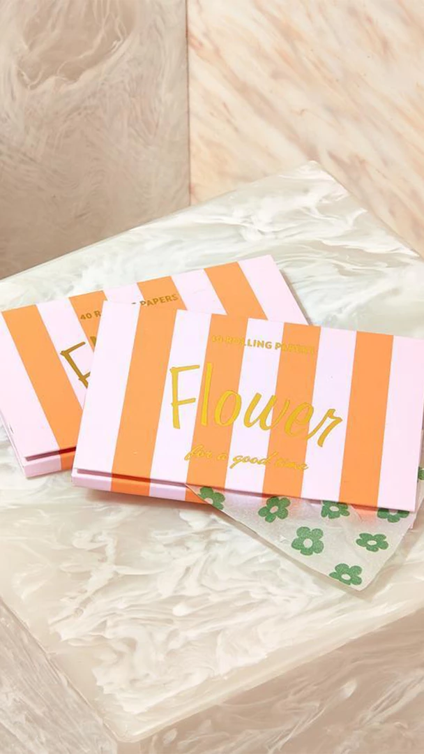 Edie Parker Flower Rolling Papers NEW IN 2 Edie Parker Flower Rolling Papers NEW IN