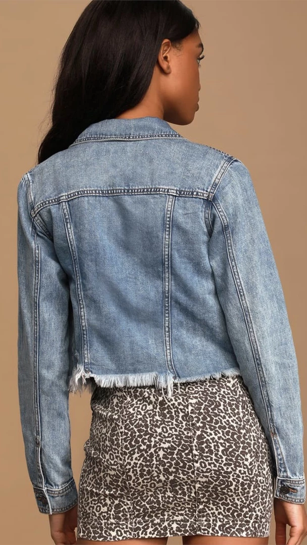 Hidden Rebel Light Wash Denim Cropped Jacket BEST SELLERS 2 Hidden Rebel Light Wash Denim Cropped Jacket BEST SELLERS