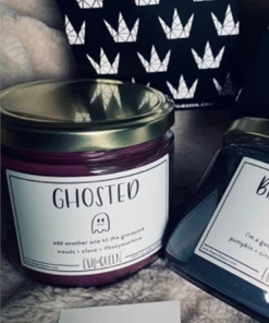 Evil Queen Ghosted Candle NEW IN