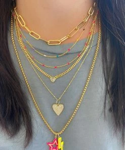 JTGjewelry Gold Enamel Chains NEW IN
