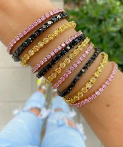 JTGjewelry The Pinky Tennis Bracelet