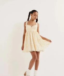 For Love And Lemons NEW IN Ysabelle Mini Dress