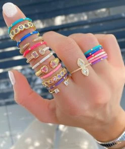 JTGjewelry NEW IN The Thin Enamel Band