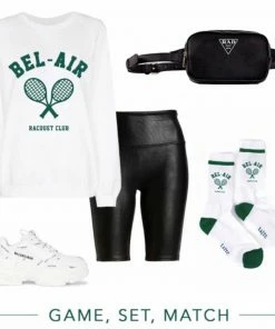 ONFEMME By Lindsey's Kloset BEST SELLERS Sport Sock- Bel Air