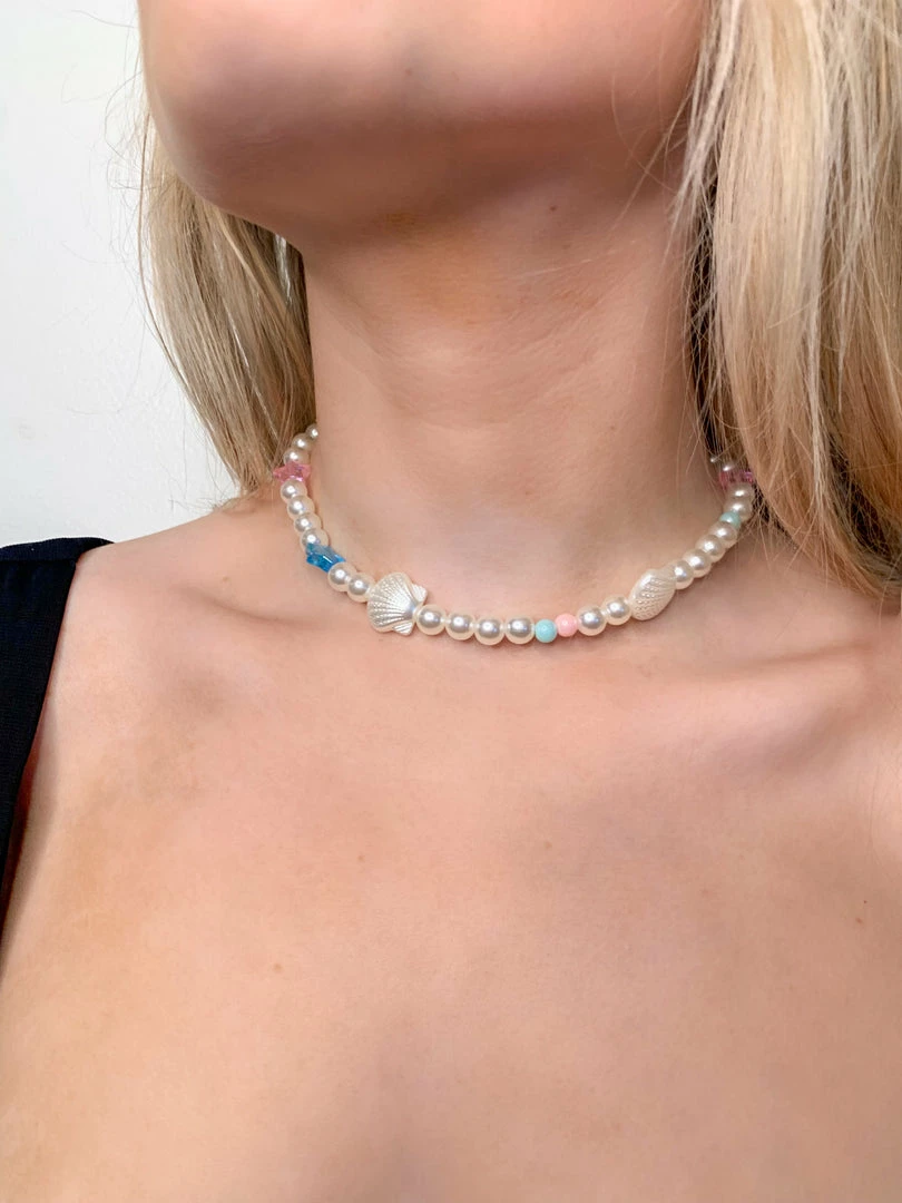 OnFemme By Lindsey's Kloset NEW IN The Aqua Girl Necklace 2 OnFemme By Lindsey's Kloset NEW IN The Aqua Girl Necklace