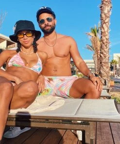 Frankie's Bikinis Winston Unisex Trunks