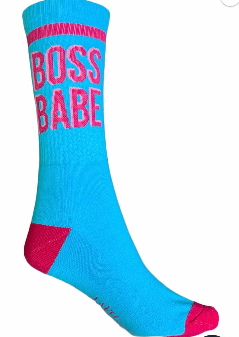 ONFEMME By Lindsey's Kloset Sport Sock - Boss Babe BEST SELLERS 1 ONFEMME By Lindsey's Kloset Sport Sock - Boss Babe BEST SELLERS