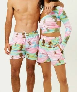 Frankie's Bikinis Winston Unisex Trunks