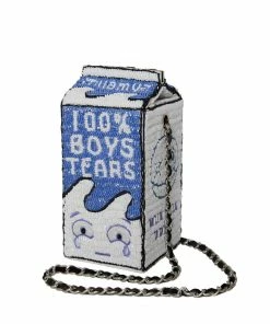 ONFEMME By Lindsey's Kloset Milk Carton Bag "100% Boys Tears" Accessories