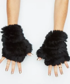 Jocelyn Fur Accessories Mandy Mitten