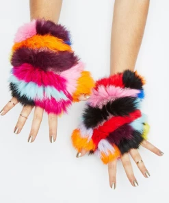 Jocelyn Fur Accessories Mandy Mitten