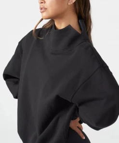 Joah Brown NEW IN Oversized Turtleneck Sweatshirt