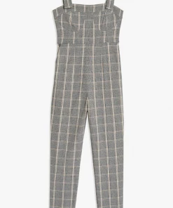 We Wore What Plaid Corset Overalls