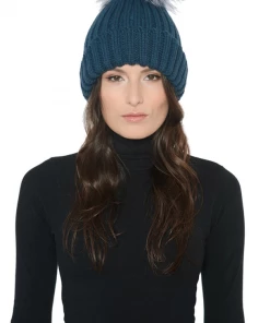 Jocelyn Fur Pom Beanie Accessories
