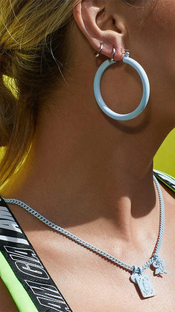 Luv AJ BEST SELLERS Rainbow Double Charm Necklace 3 Luv AJ BEST SELLERS Rainbow Double Charm Necklace