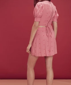 For Love And Lemons Rosie Dot Mini Skirt