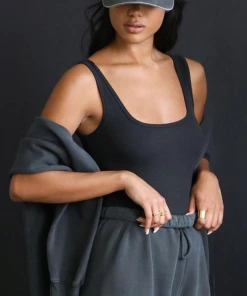 Joah Brown Scoop Neck Tank NEW IN