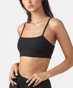 Joah Brown Square Neck Tank Bra NEW IN