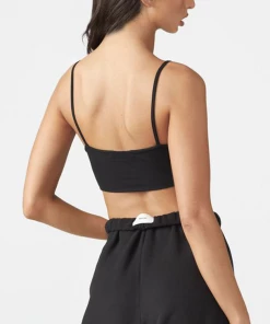 Joah Brown Square Neck Tank Bra NEW IN