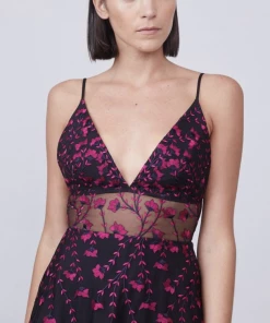 Allen Schwartz Stella V-Neck Dress NEW IN