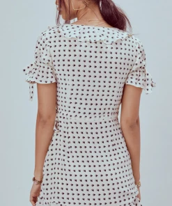 For Love And Lemons Sweetheart Wrap Mini Dress