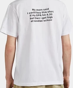 Sundae School Taegeuk Smiley Face Cotton T-Shirt BEST SELLERS