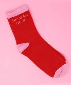Made Au Gold Up To No Good Socks Clothing