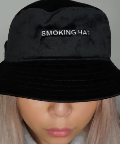 Sundae School Velvet Smoking Bucket Hat