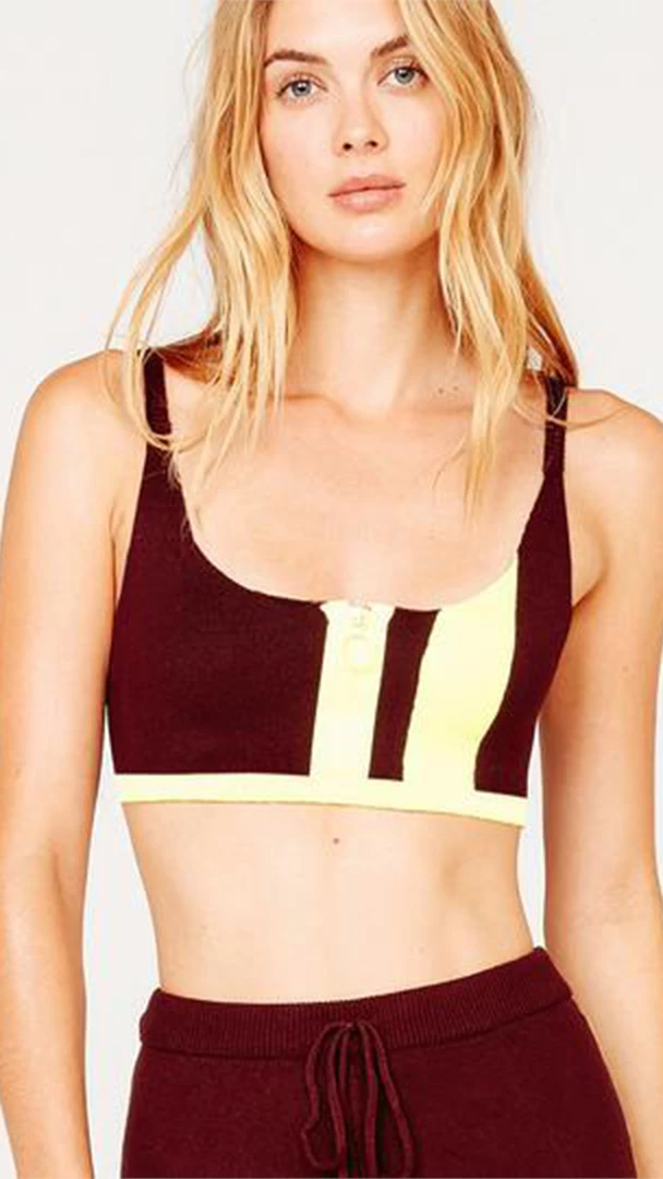 For Love And Lemons Veronica Neon Zip Top BEST SELLERS 1 For Love And Lemons Veronica Neon Zip Top BEST SELLERS