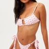 Frankie's Bikinis Willow Ruched Bikini Top