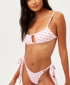 Frankie's Bikinis Willow Ruched Bikini Top